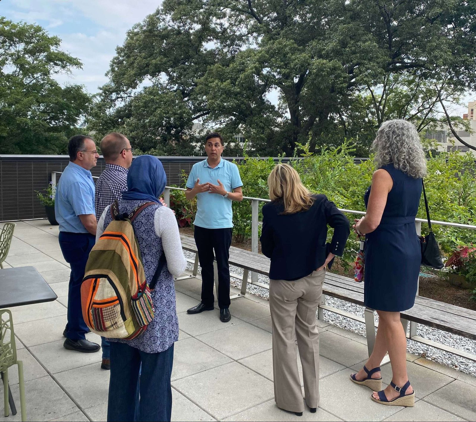 Roswell Council Members Explore Sustainable Innovations at the Kendeda Building